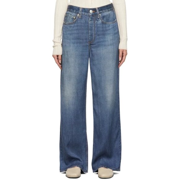 NWT rag & bone Liquid Miramar in Redwood Photo Printed Faux Jean Pants 24